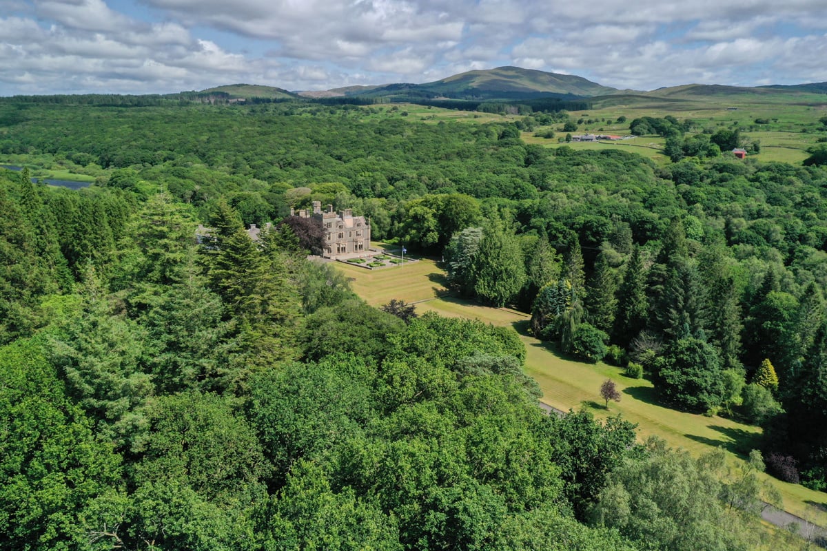 Penninghame Estate - from above